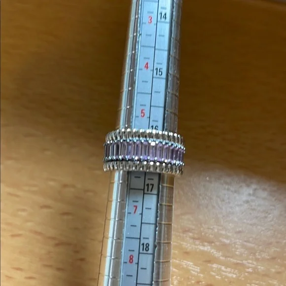 BP Luxe Bands - Silver and Rose Quartz - Size 6 - Picture 4 of 6